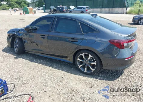 2025 Honda Civic Hybrid Sport/Sport Touring z USA, uszkodzony, nr VIN 2HGFE4F84SH311236